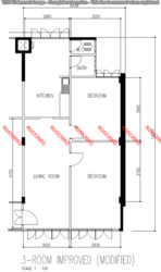Blk 1 Hougang Avenue 3 (Hougang), HDB 3 Rooms #523585461